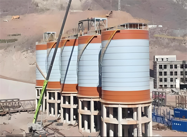 嘉祥高架钢板仓