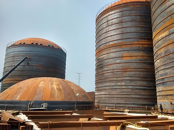 嘉祥焦粉钢板仓